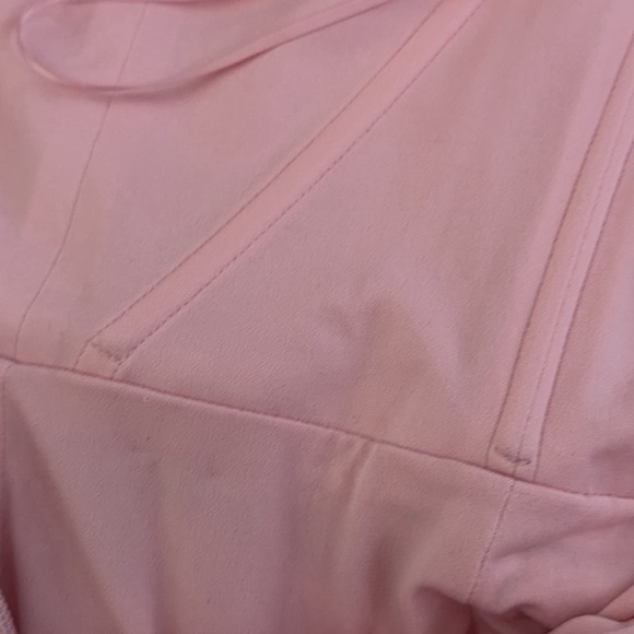 NWT Dress The Population Crystal Sequin Mini Dress Women's Pink Size L Body-con - Picture 14 of 14